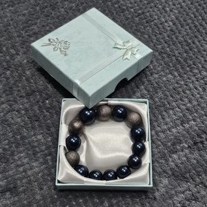 Chunky Costume Metallic Sparkle Elastic Bracelet